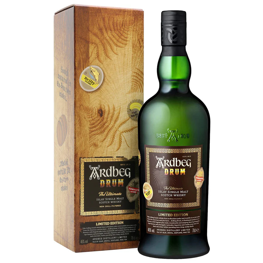 Ardbeg Drum Single Malt Scotch whisky box