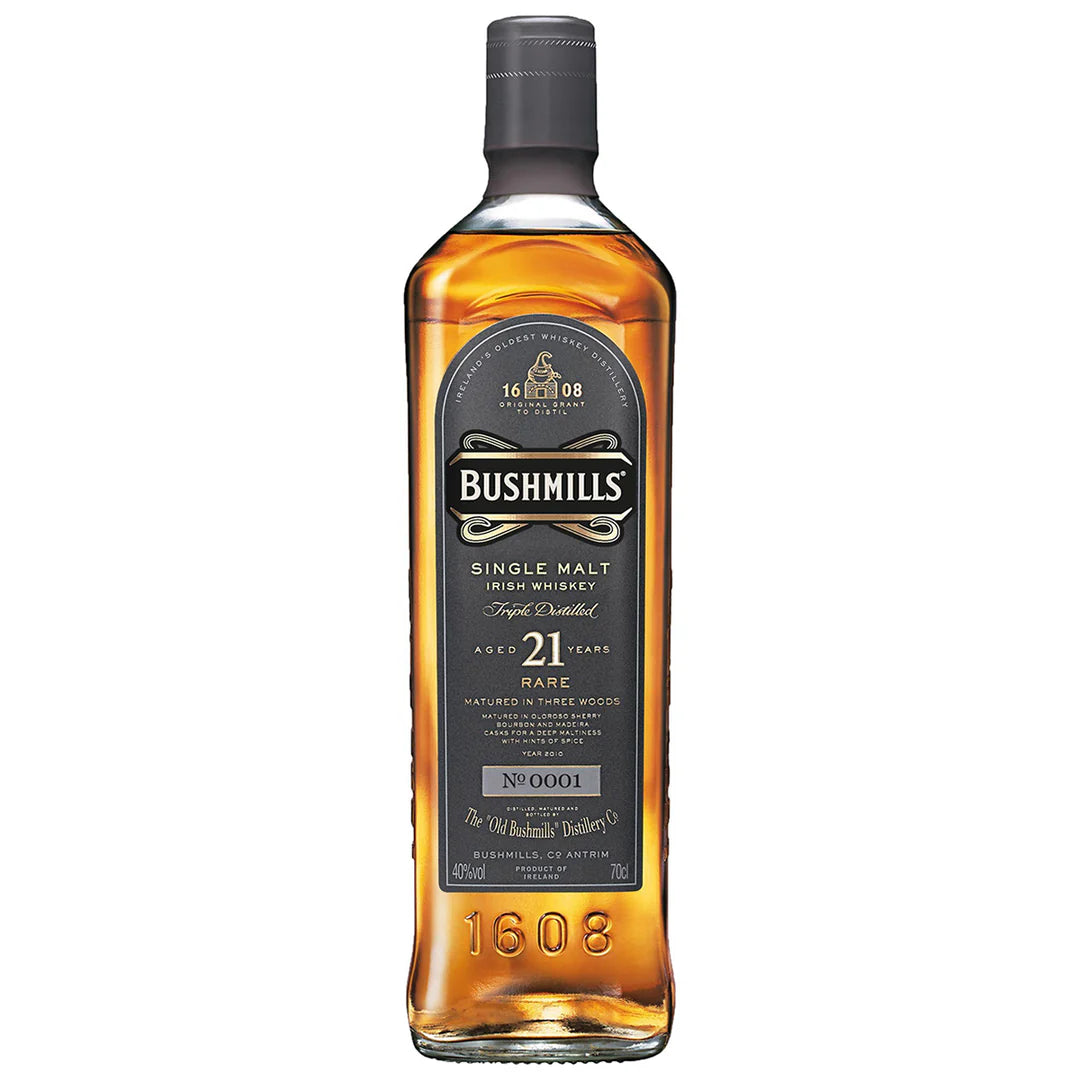 Bushmills 21year old whiskey