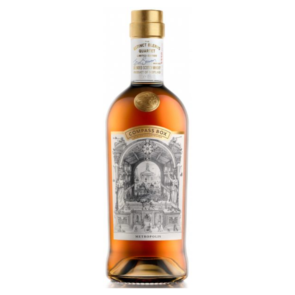 Compass Box Metropolis Scotch Whisky bottle
