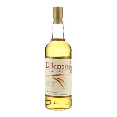 Ellenstown 10 Year Old Cask Strength bottle in the white background