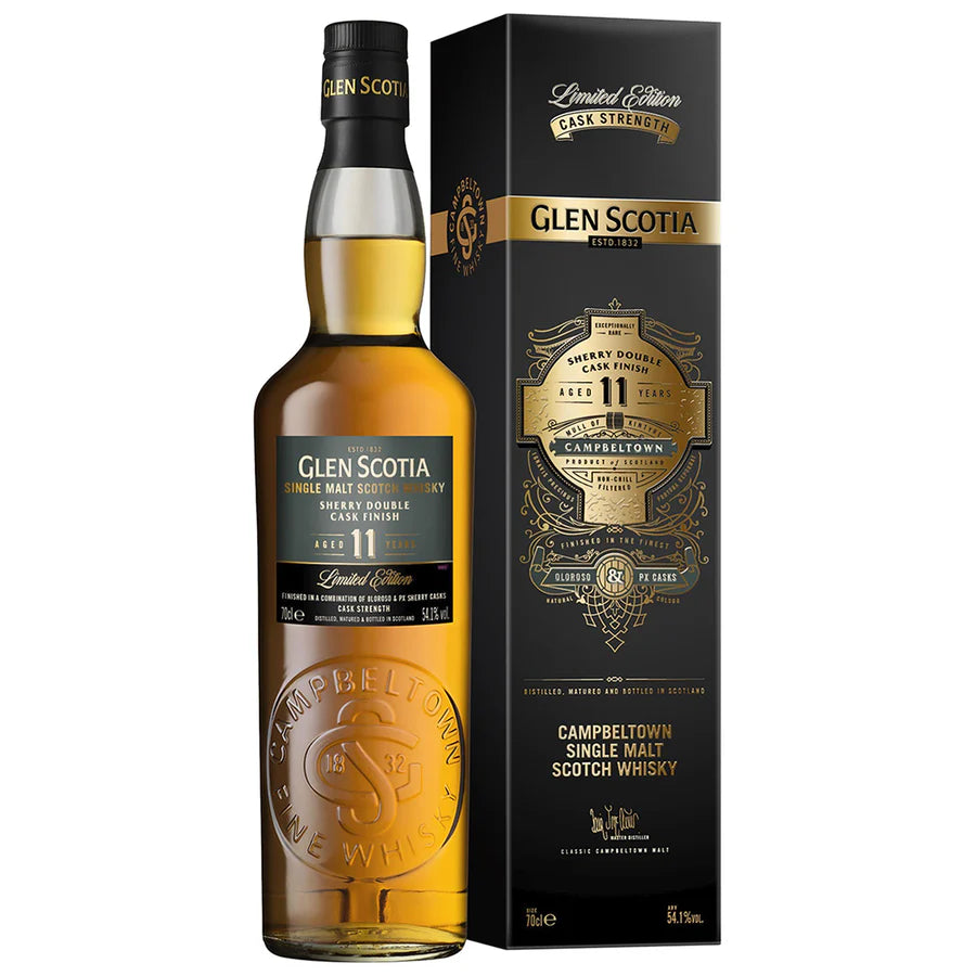 Glen Scotia 11 Sherry Double Cask Whisky Box