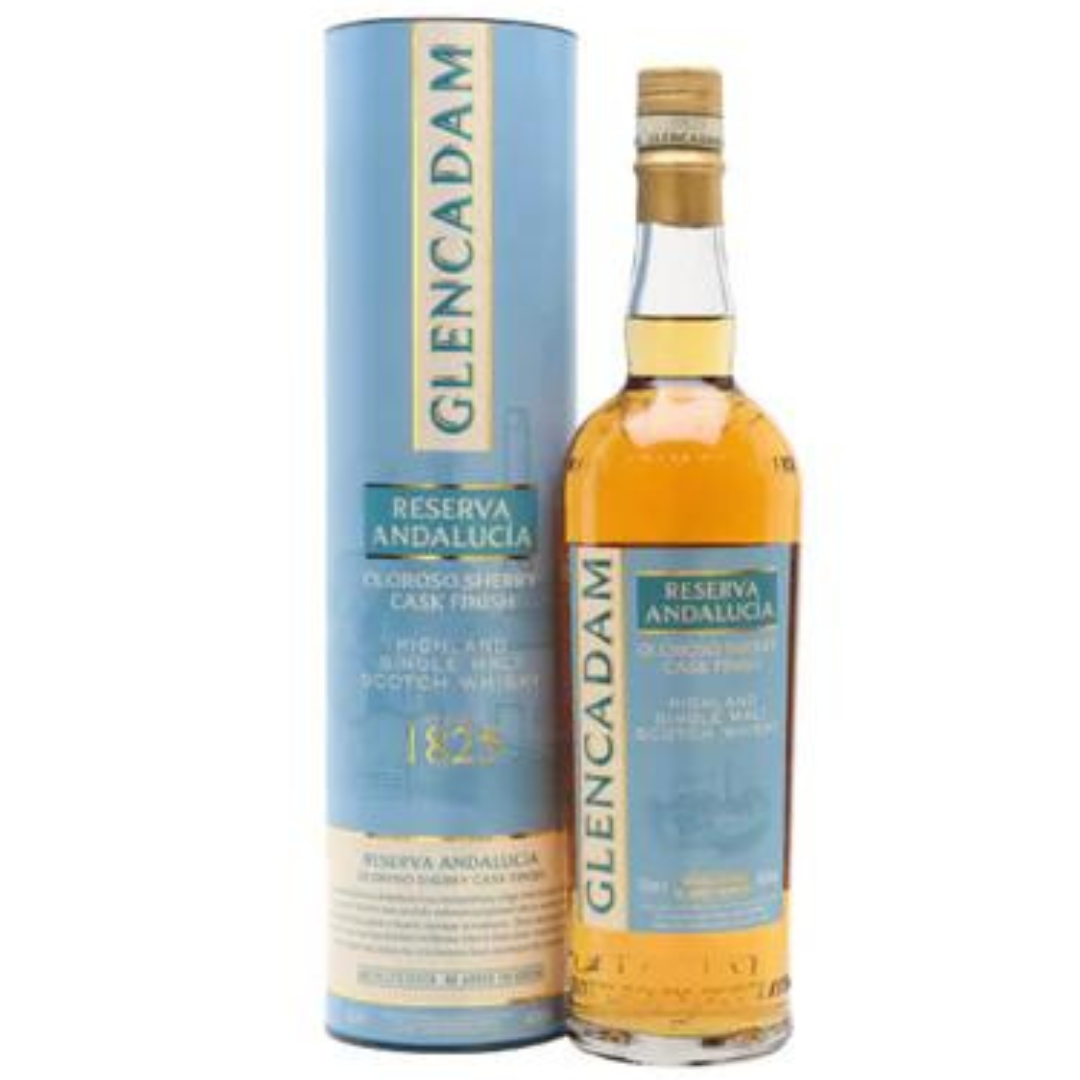 Glencadam Andalucia Sherry whisky tube