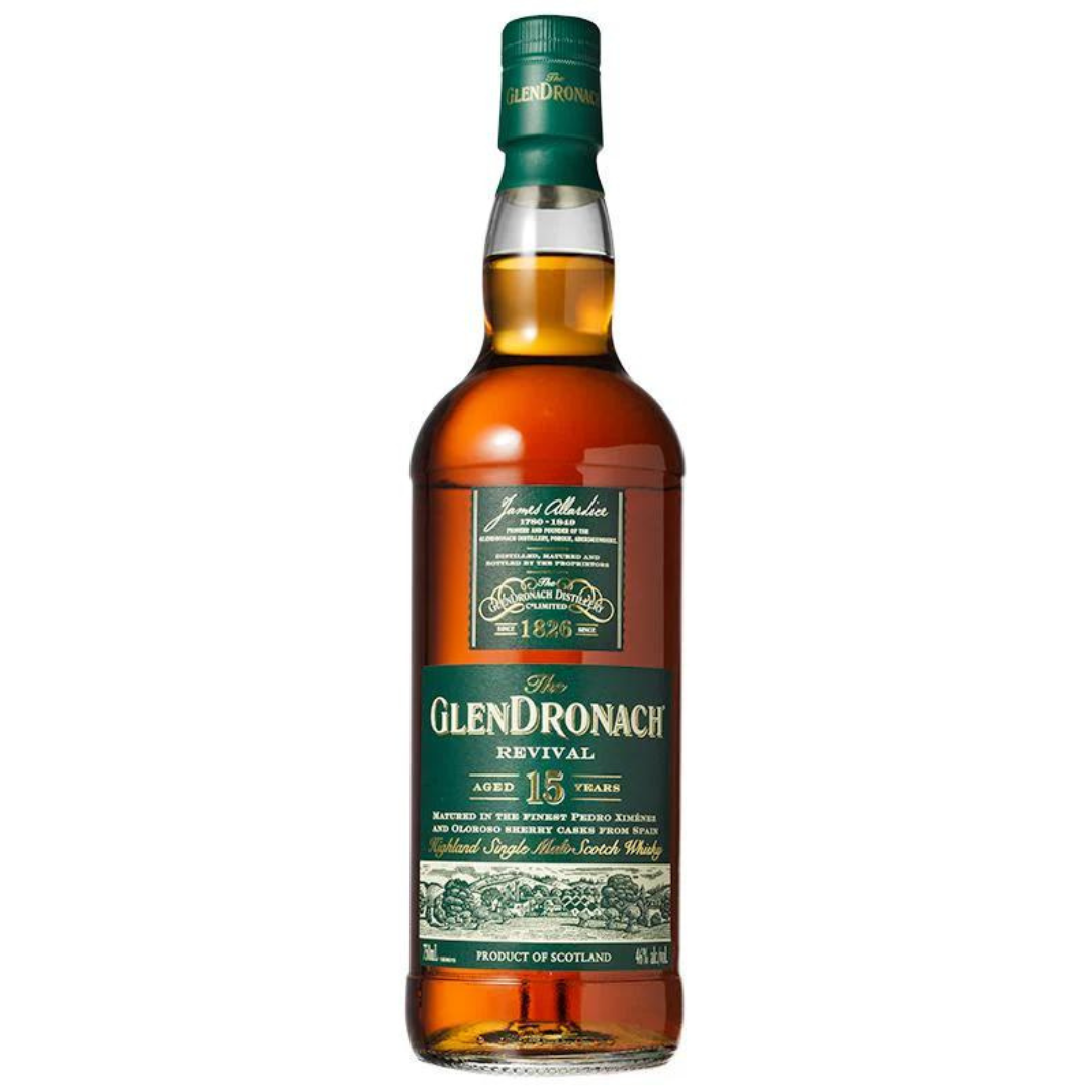 Glendronach 15 Revival BillyWalker Single Malt Scotch Whisky