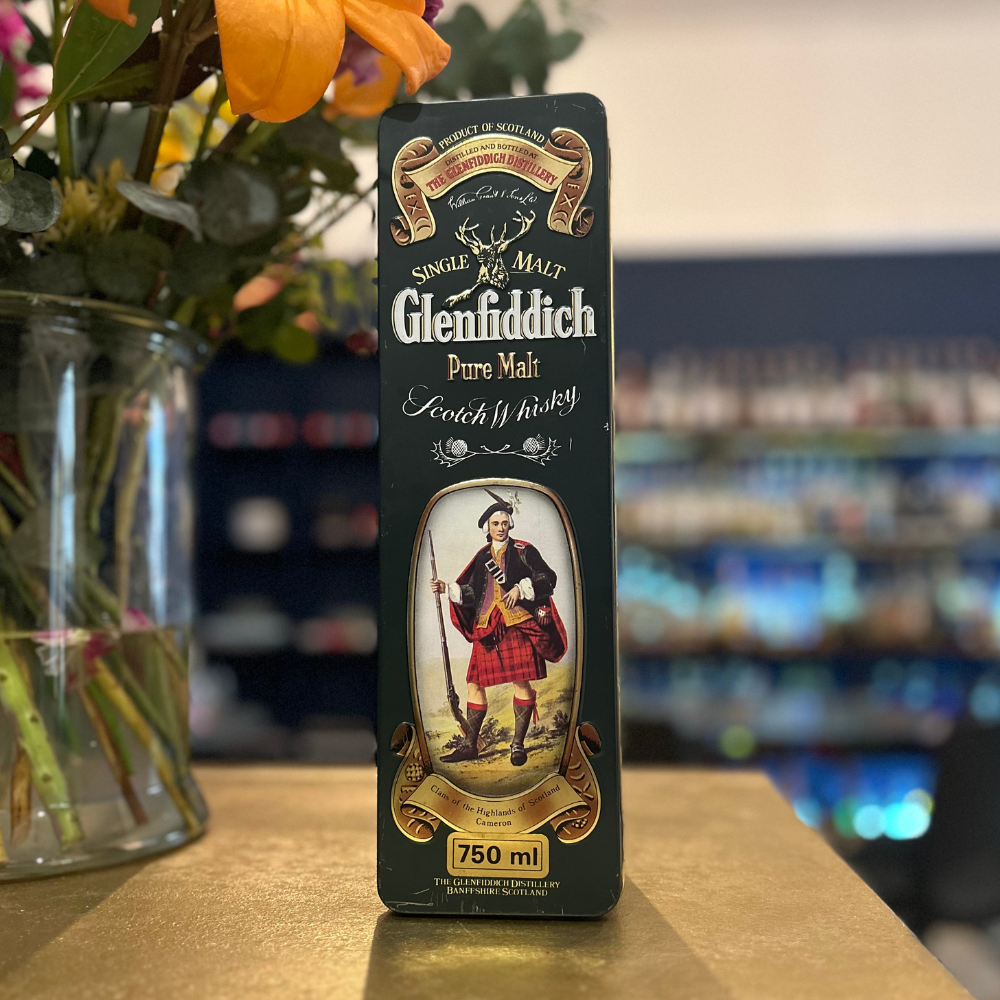 Glenfiddich Clans Of The Highlands Of Scotland Clan Cameron at the bar