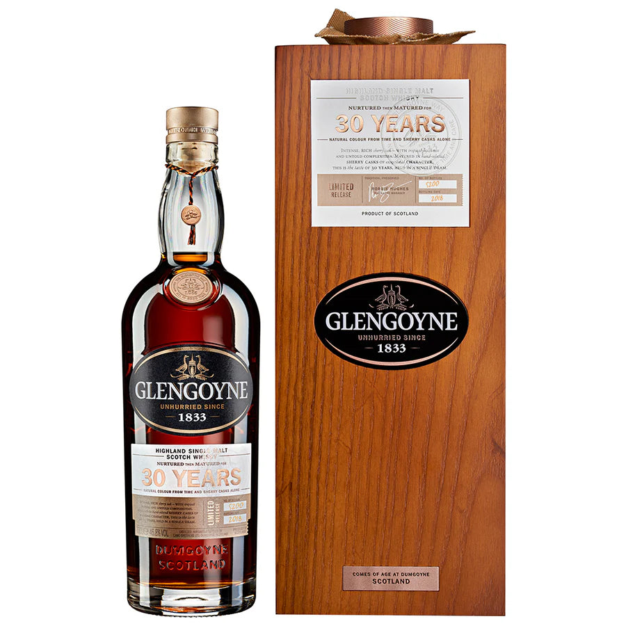 Glengoyne 30 Year Old 2018 box