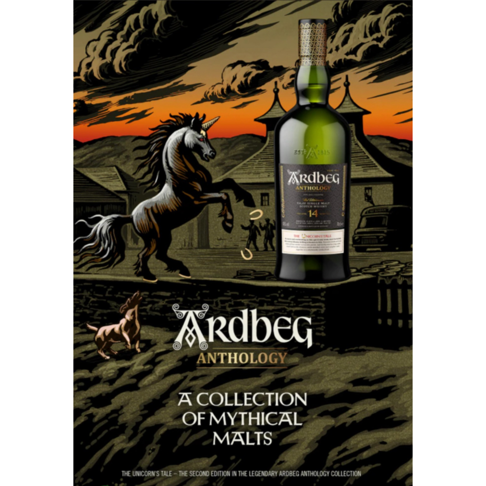 Ardbeg Anthology 14 The Unicorn label