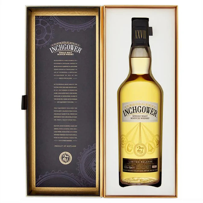 Inchgower 27 Year Old Scotch Whisky in the Box
