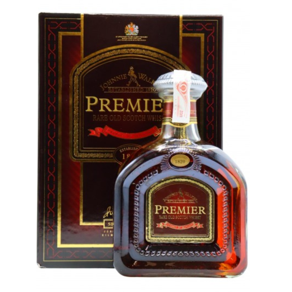 Johnnie Walker Premier Blended Scotch Whisky Old Presentation