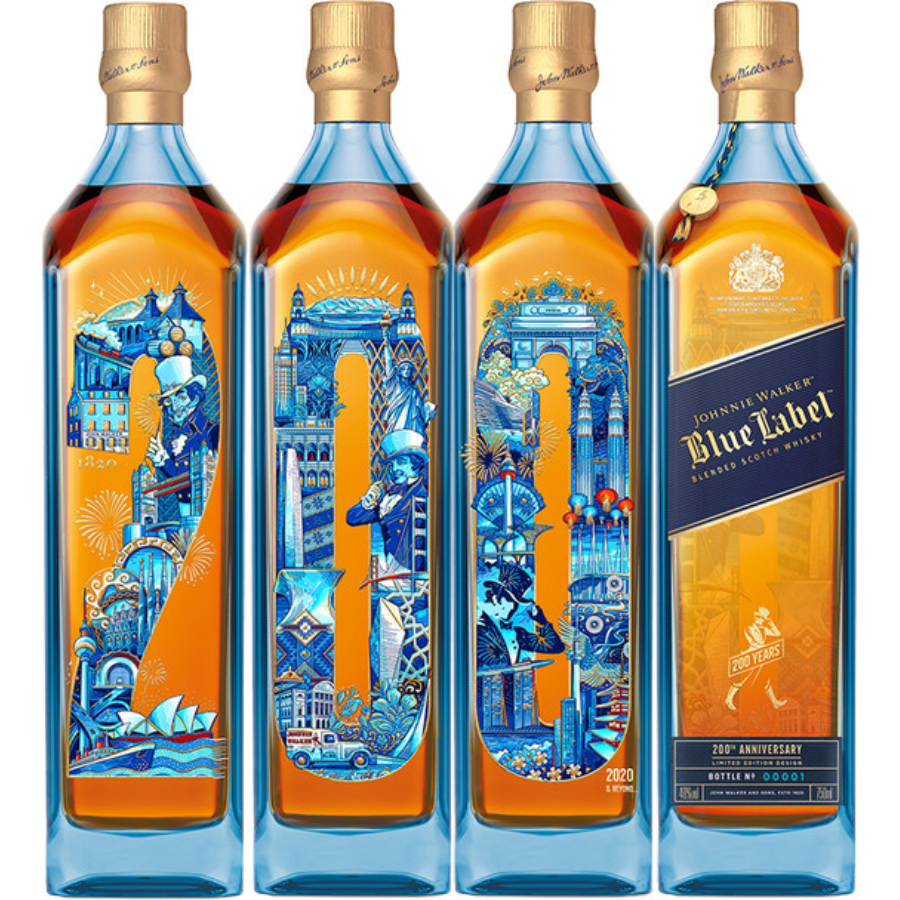 Johnnie Walker Blue Label 200th Anniversary Limited Whisky