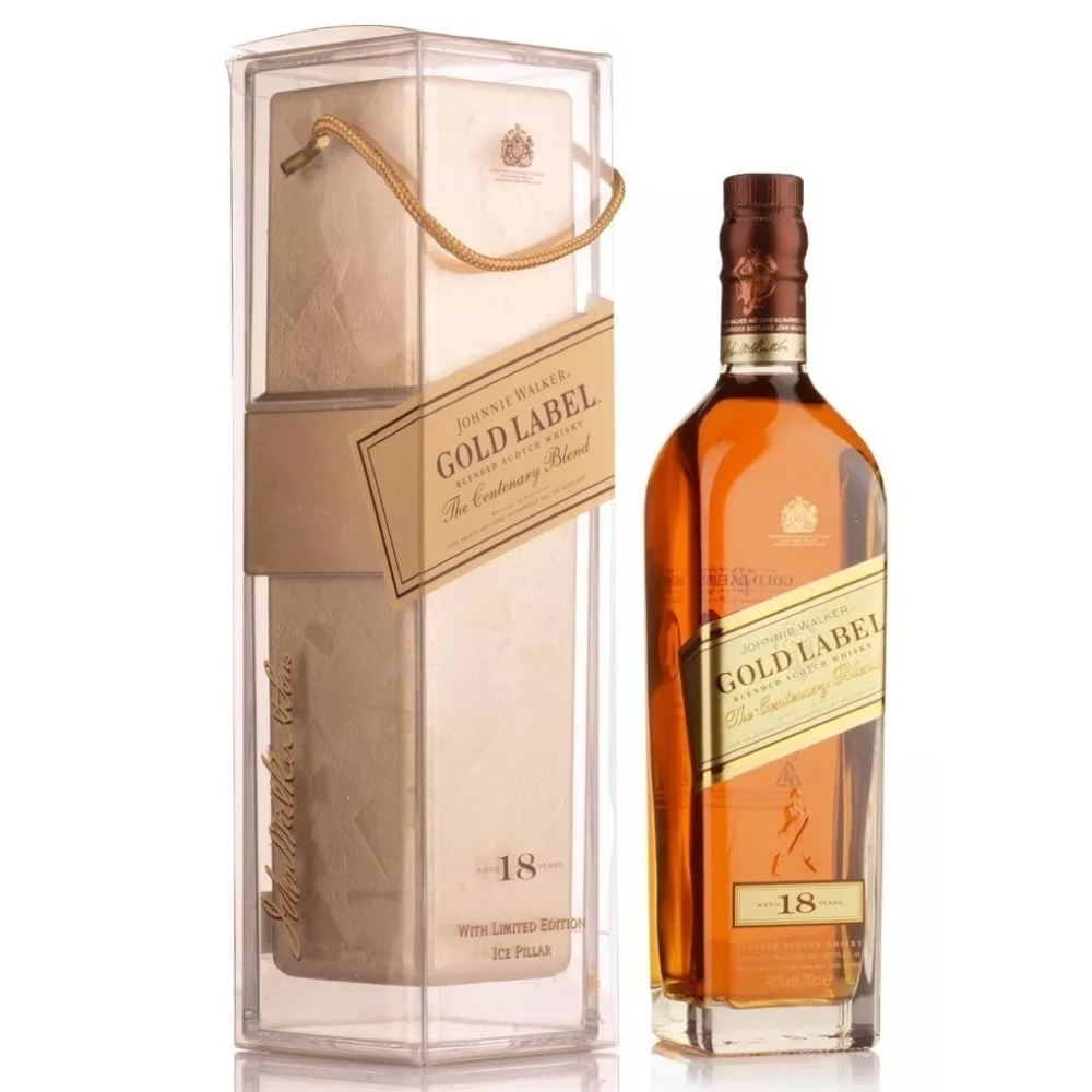 Johnnie Walker Gold Label The Centenary Blend 18 Year Old Ice Pillar