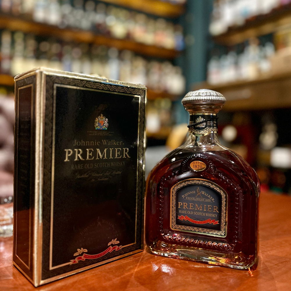 Johnnie Walker Premier Blended Scotch Whisky Old Presentation