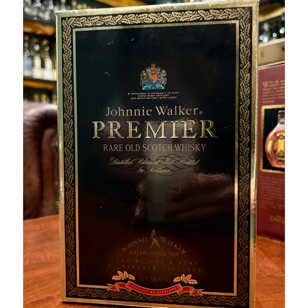 Johnnie Walker Premier Blended Scotch Whisky Old Presentation