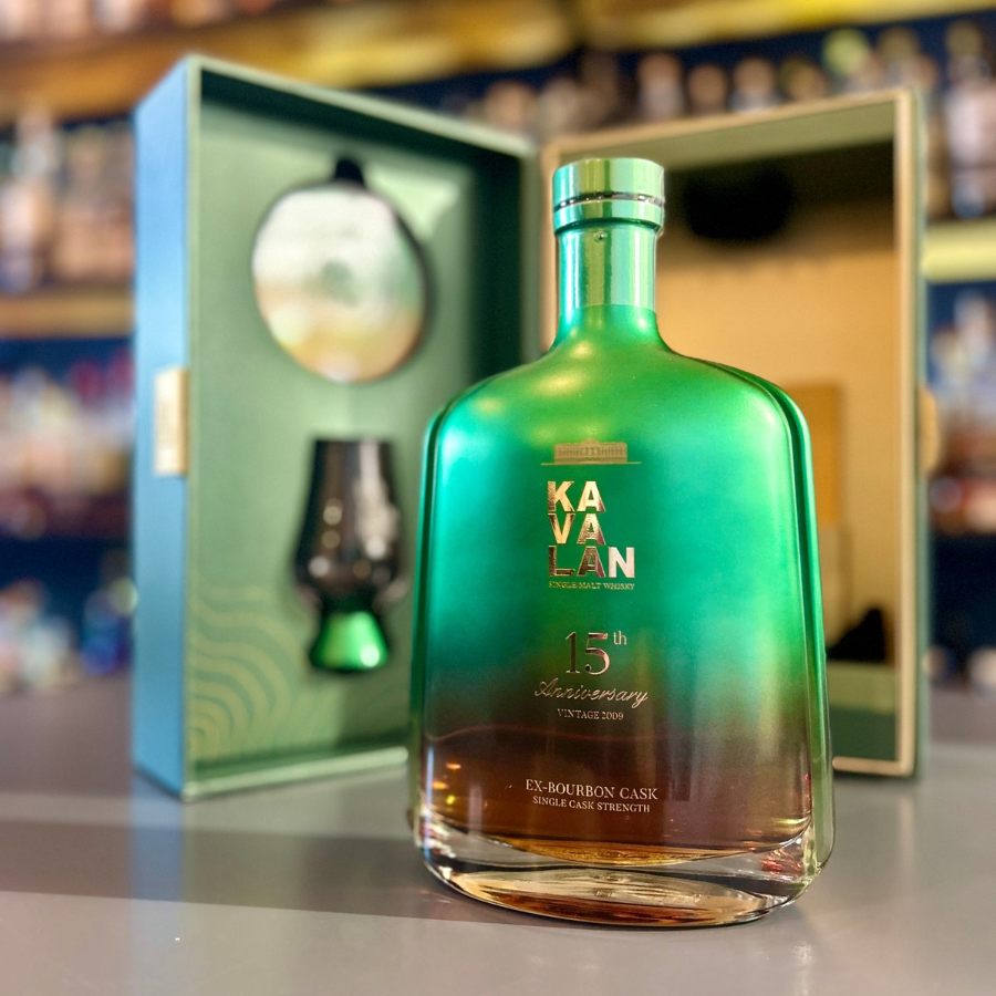 Kavalan 15th Anniversary Bourbon Cask Gift Box