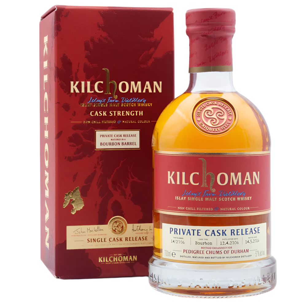Kilchoman 10 Year Old-2006 Private Cask Box