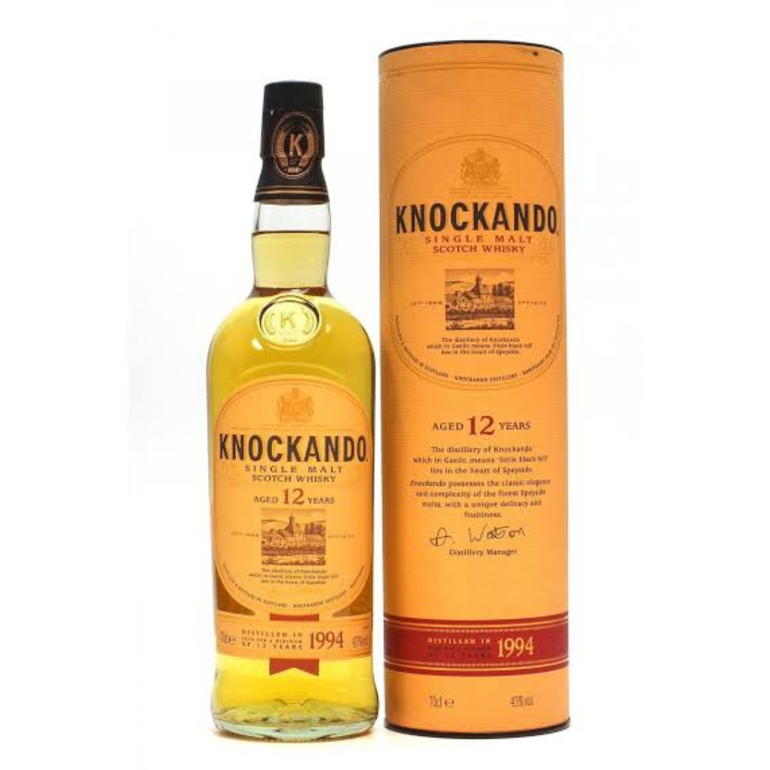 Knockando 12 year old whisky