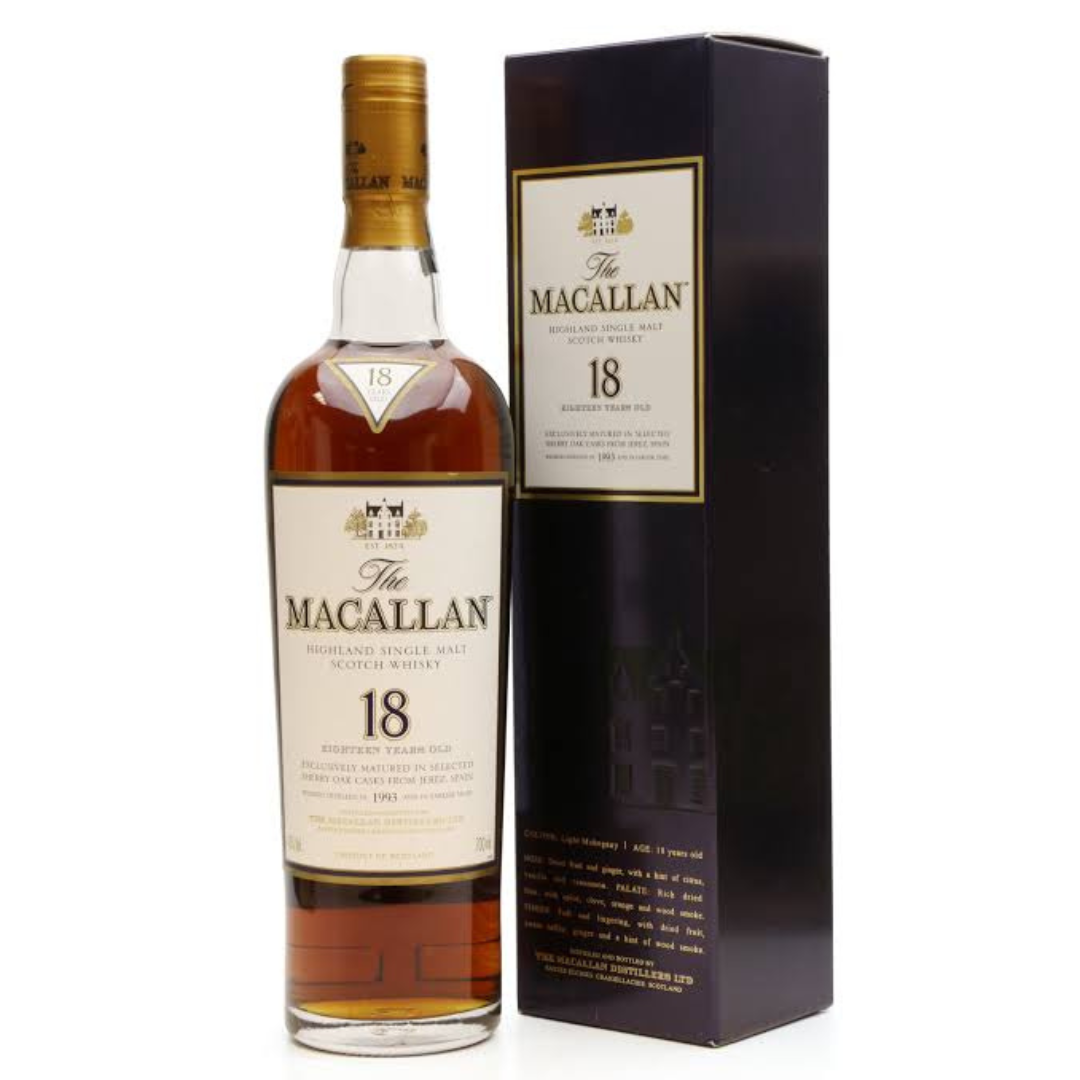 Macallan 18 Year Old Sherry