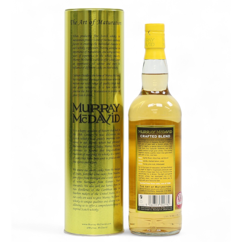 Murray McDavid-11YearOld 2009-Half_N_Half-Limited Release Tube