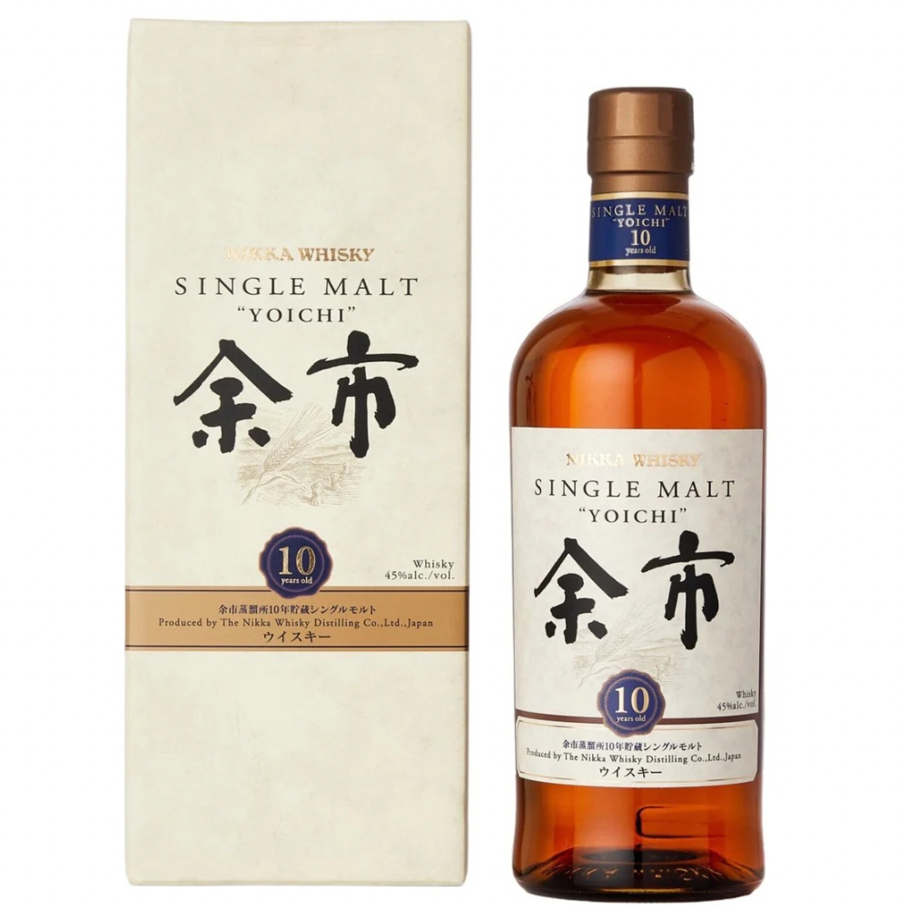 Nikka Yoichi 10 Years Single Malt Japanese Whisky Old Presentation
