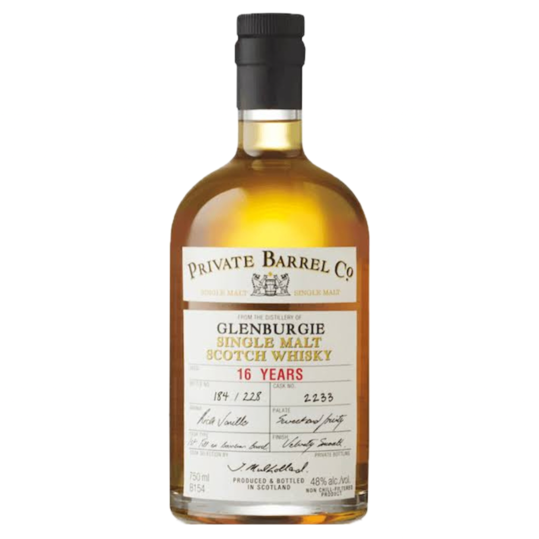 Private Barrel Glenburgie 16 Year Old Scotch Whisky