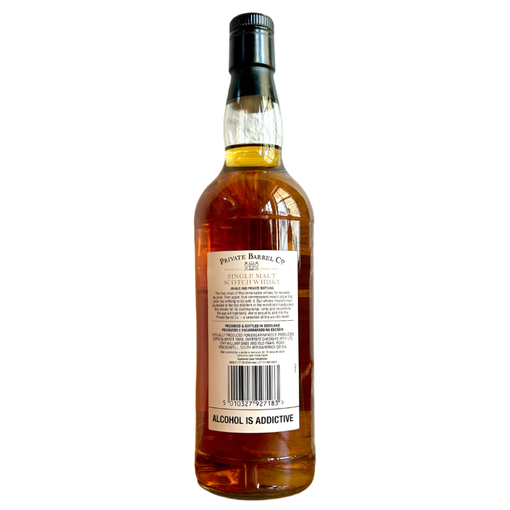 Private Barrel Co Single malt Scotch Whisky 12 Years No.41