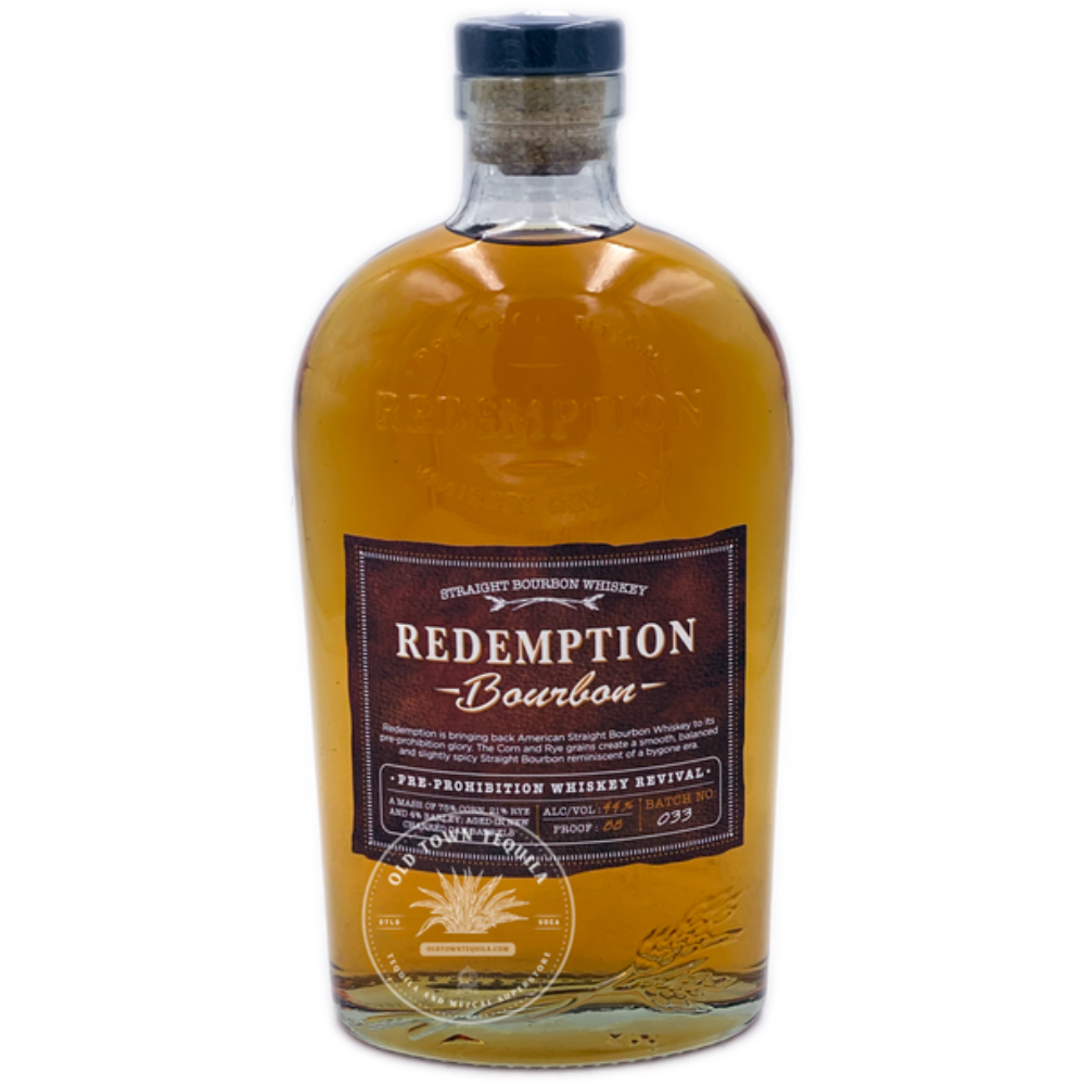 Redemption Pre-Prohibition Whiskey Revival Bourbon