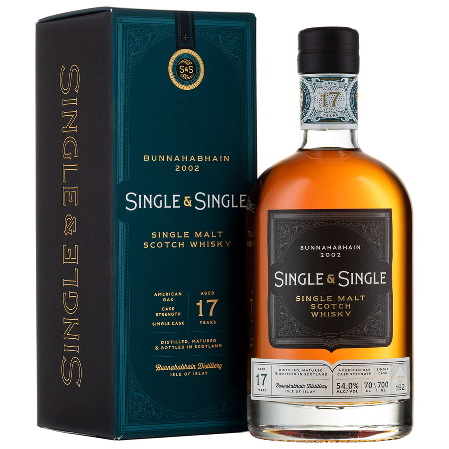 Single and Single Bunnahabhain 17 year old box