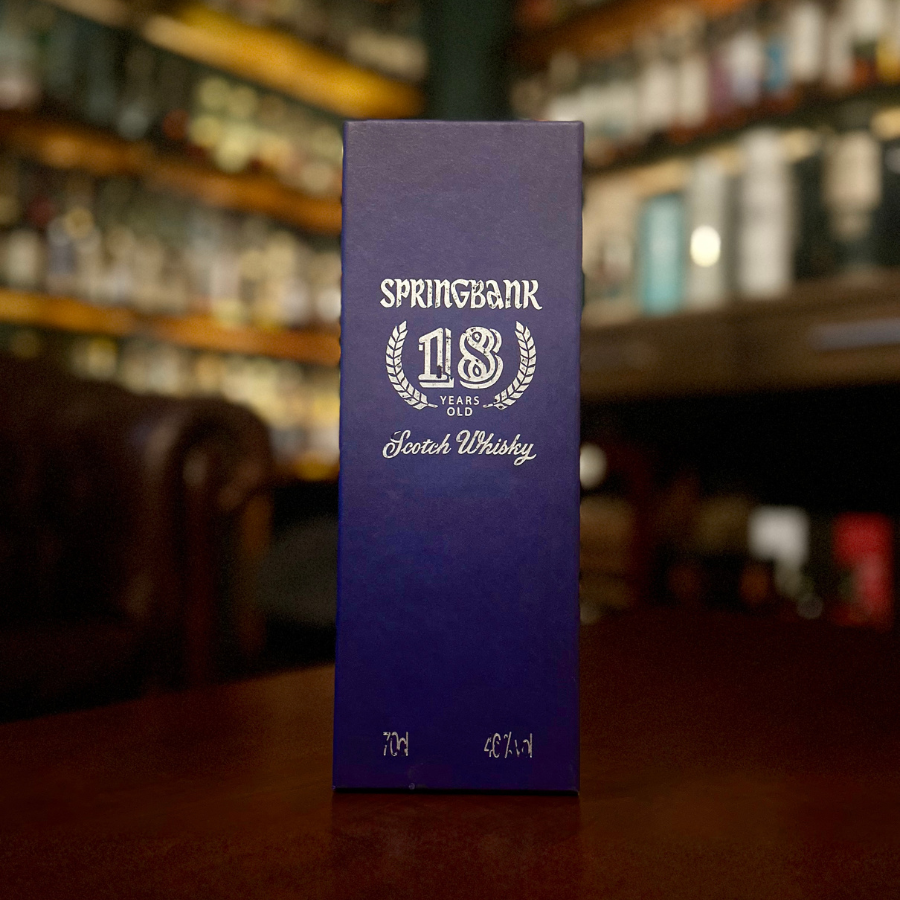 Springbank 18 1st Edition Case