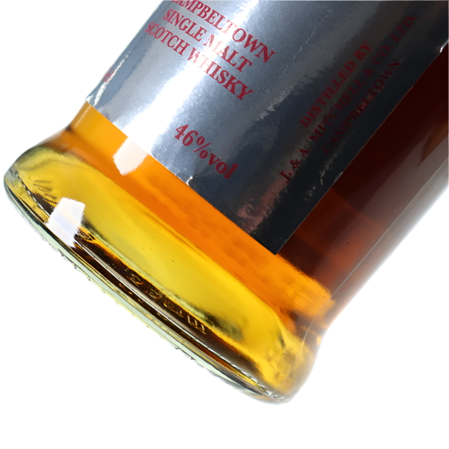 Springbank 25 Year Old 2018 Release – Close-up of Label Showing ABV Details