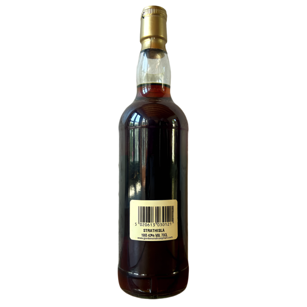 Strathisla 1965-2011 G_M Whisky Back Label
