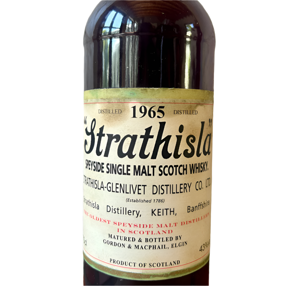 Strathisla 1965-2011 G_M Whisky Label