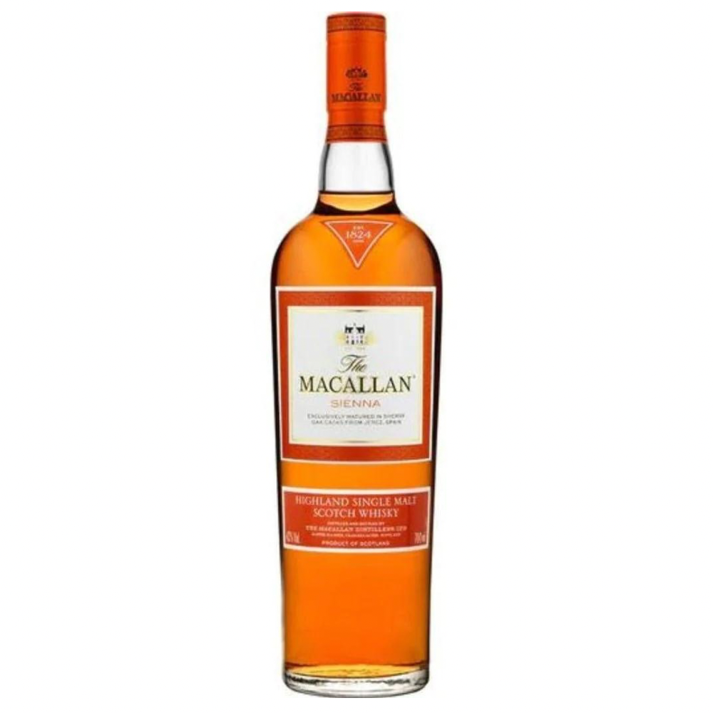 The Macallan Sienna Single Malt Whisky bottle