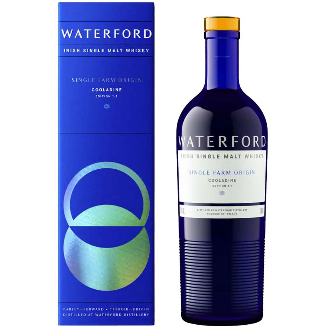 Waterford Cooladine 1.1 bottle with box on white background