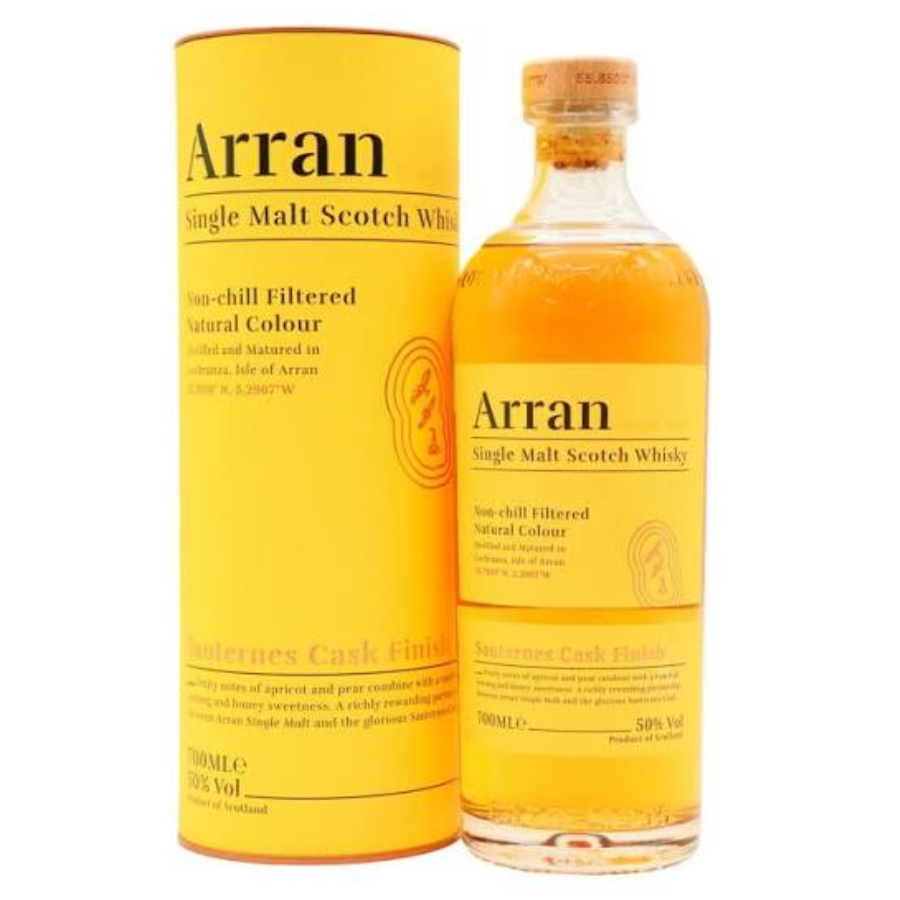 Arran Sauternes Cask Finish with presentation box