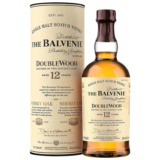 Balvenie 12 Double Wood tube