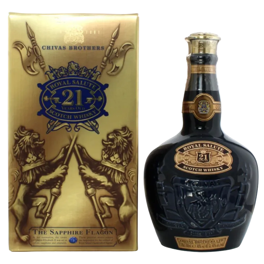 Chivas Regal Royal Salute 21 Year Sapphire Flagon | Buy Online SA
