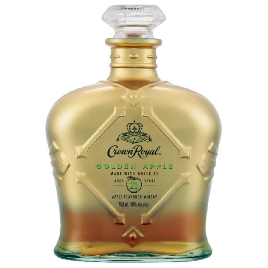 Crown Royal Golden Apple 23 Year Old whisky bottle