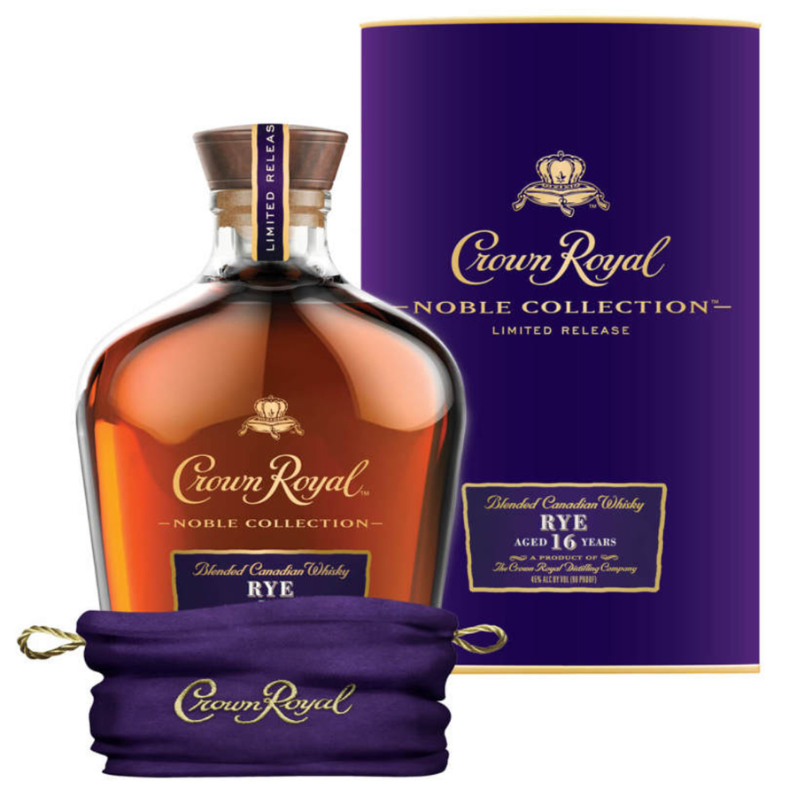 Crown Royal Noble 16 Year Old Rye Whisky with box