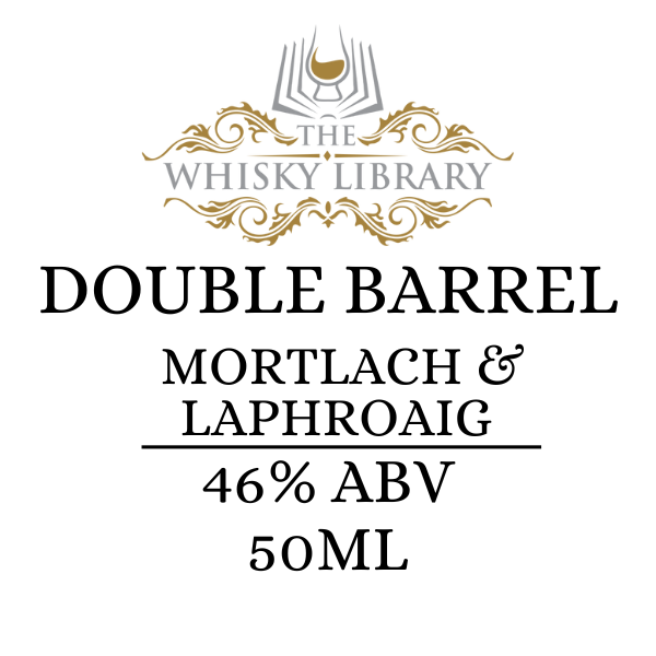 Double Barrel Mortlach Laphroaig 50ml Dram