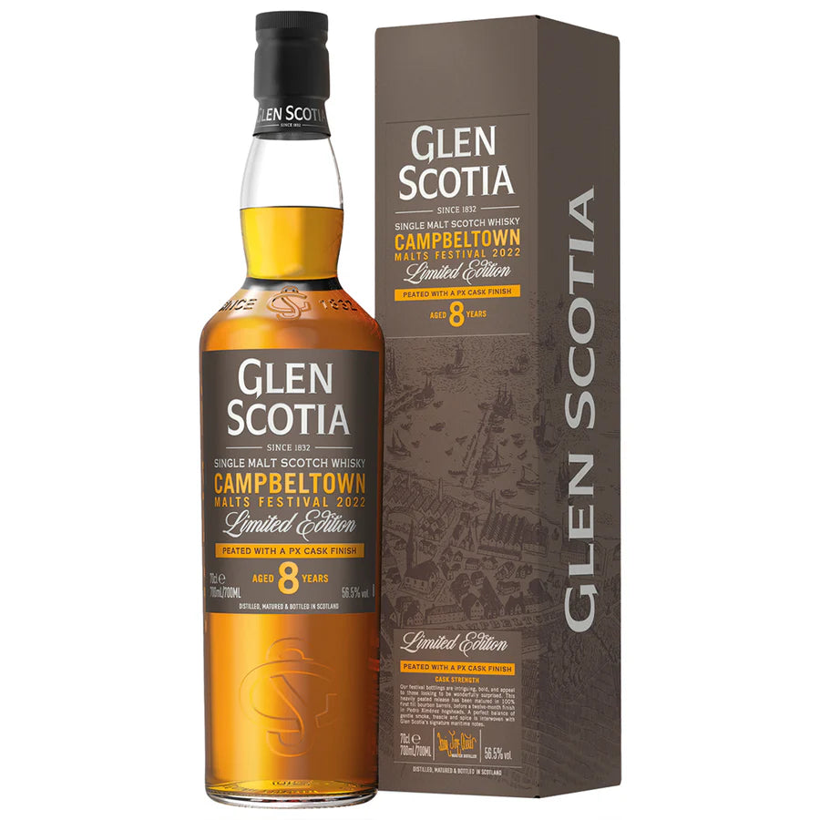 Glen Scotia 8 year old Whisky Box