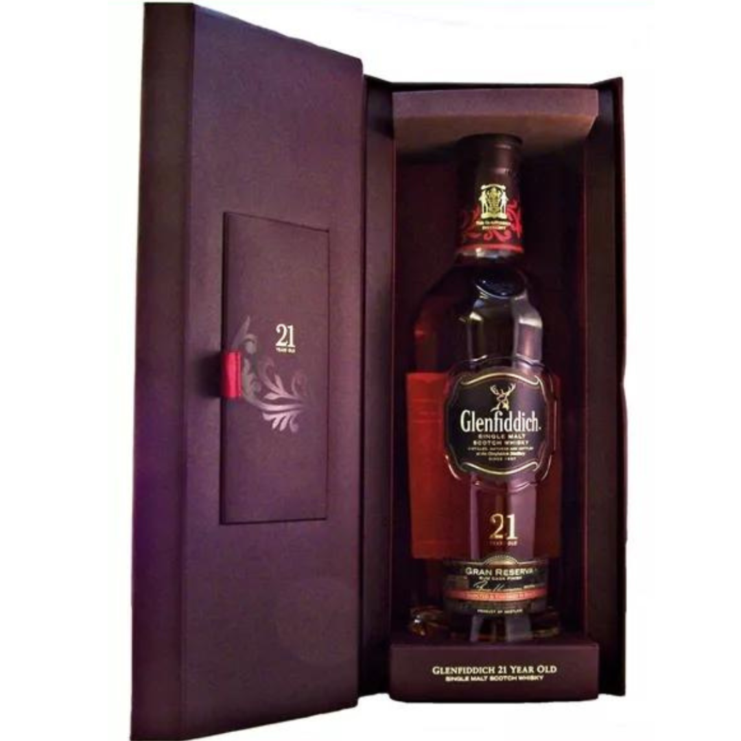 Glenfiddich 21 Gran Reserva Whisky and Box