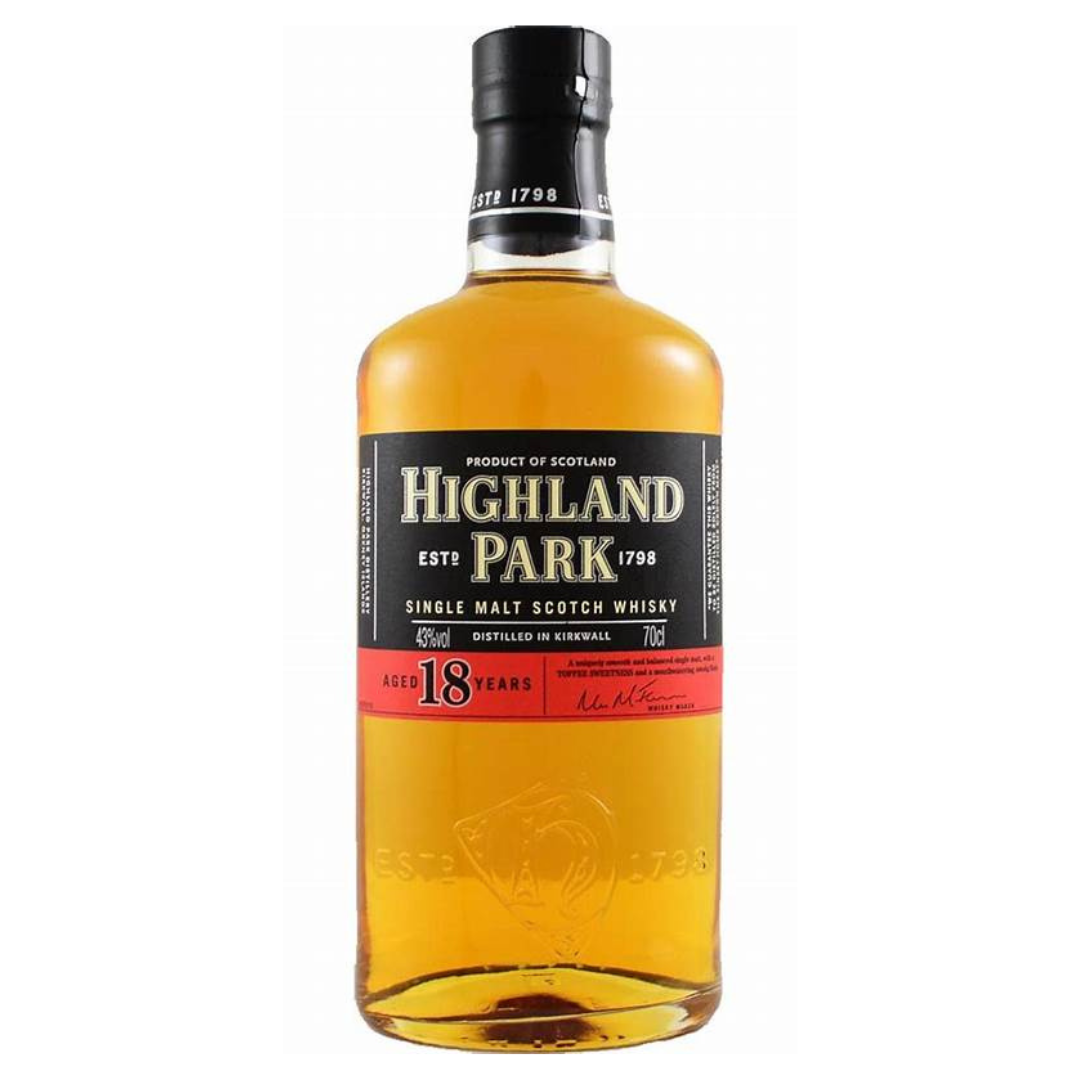 highland Park 18 year old old presentation