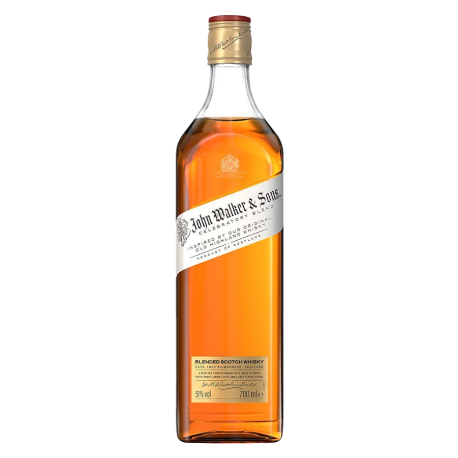 Johnnie Walker Celebratory Blend bottle