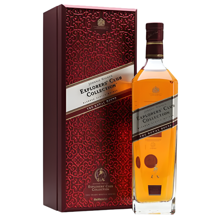 Johnnie Walker The Royal Route with luxury packaging
