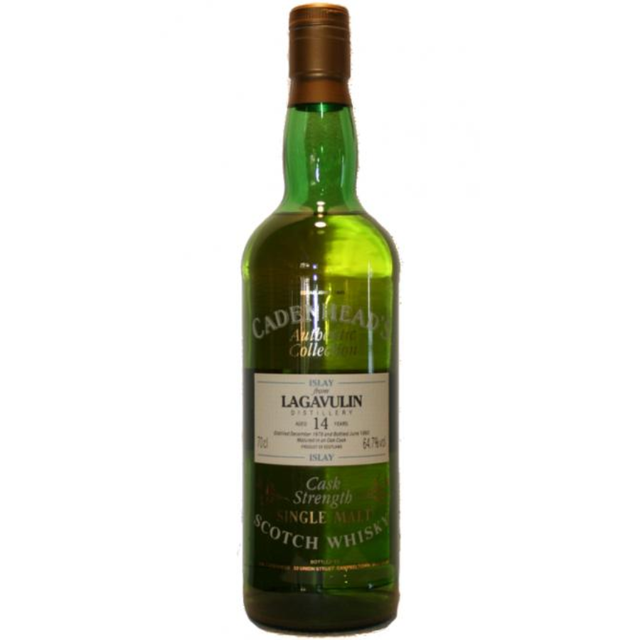Lagavulin 1978 Cadenhead’s Authentic Collection bottle