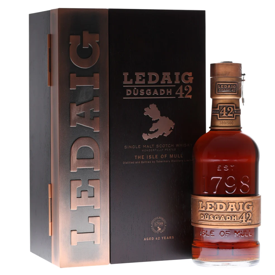 Ledaig 42 Year Old Dùsgadh single malt with box