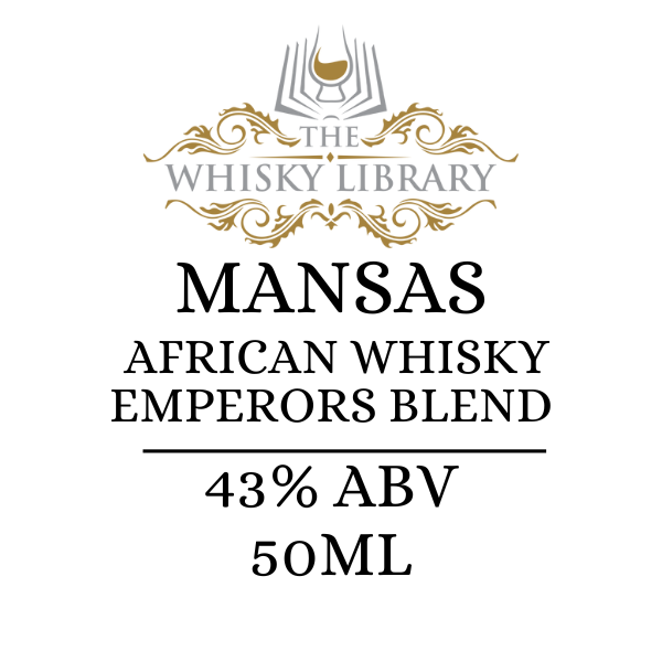 Mansas African Whisky 50ml Dram
