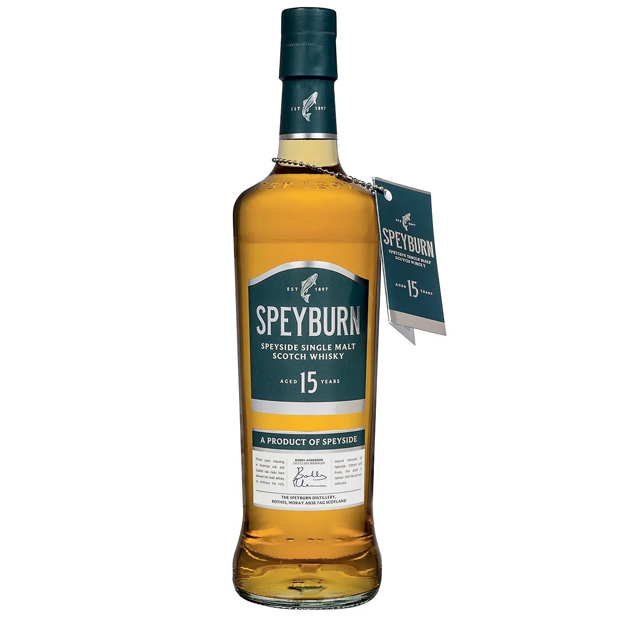 speyburn 15yo Scotch Whisky bottle