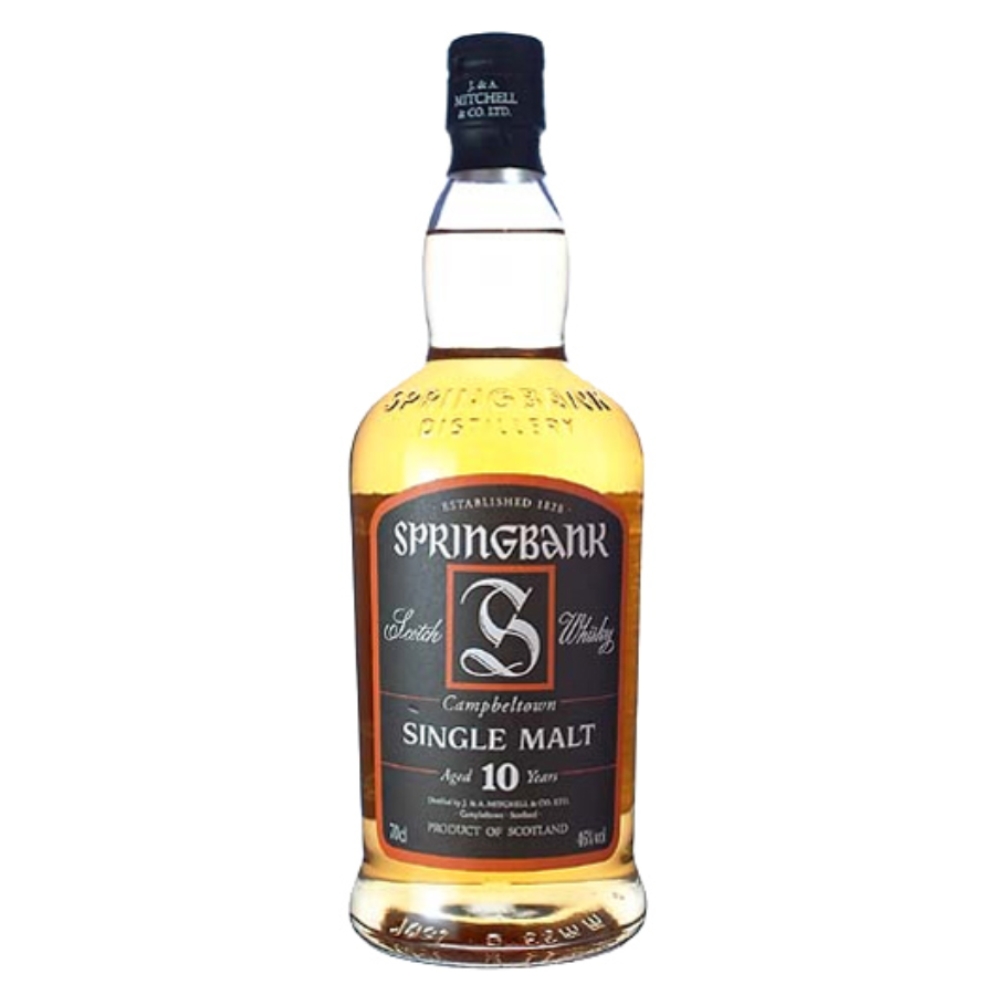 Springbank 10 Year Old 2005 Release Black Label bottle