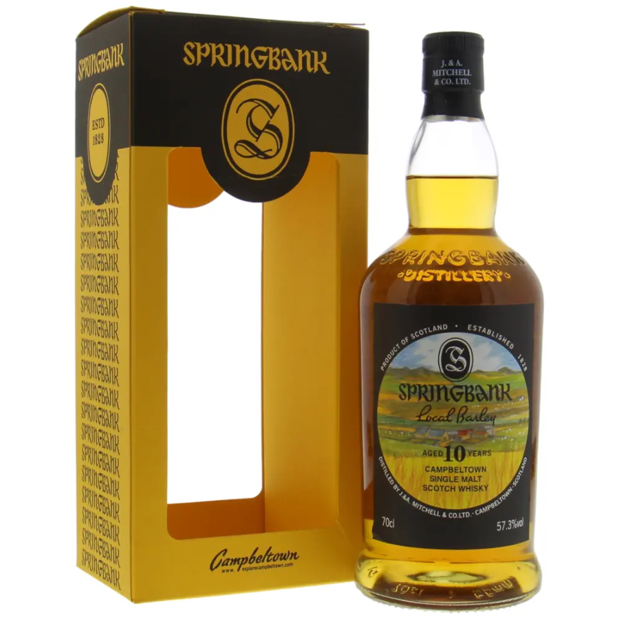 Springbank 10 Year Old Local Barley 2007 with box