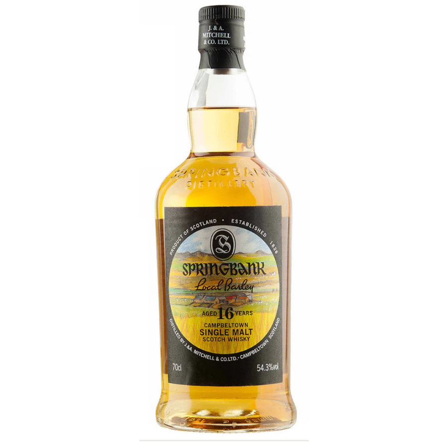 Springbank 16 Year Old Local Barley 1st Release whisky bottle